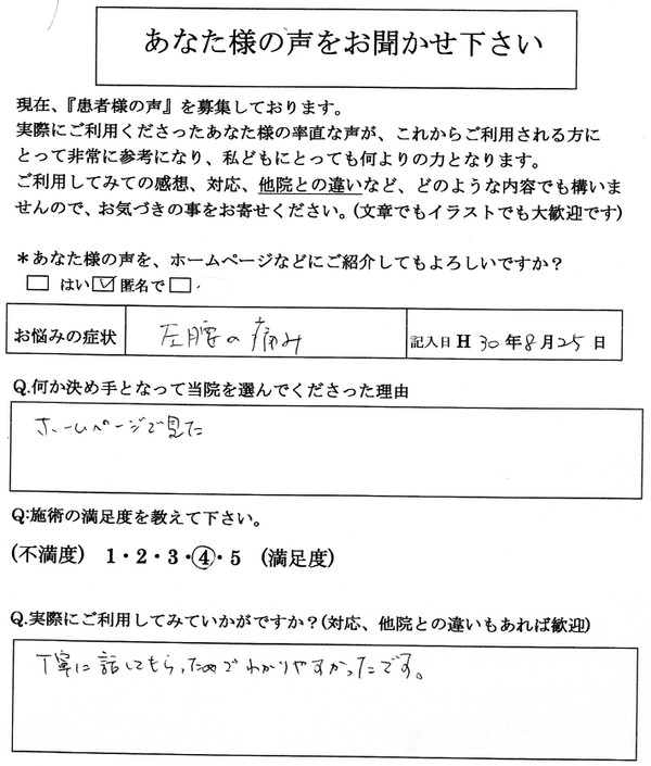 長時間の車の運転腰痛足の痺れ