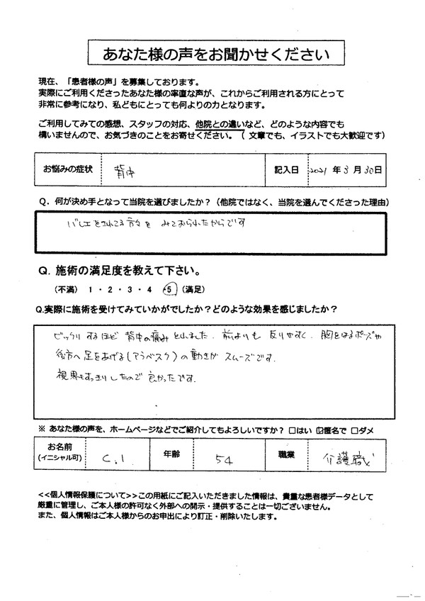 大人のバレエ股関節の痛み骨盤矯正背中の痛み