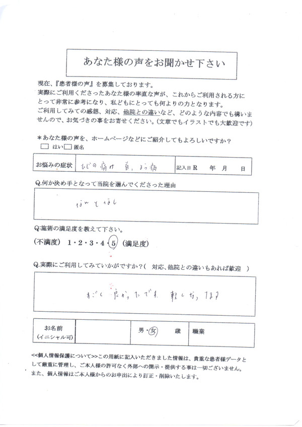 テニス肘頭痛首肩こりおもだるい腰痛ヘルニア？手首